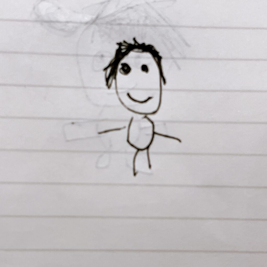 次男が描いたわたし