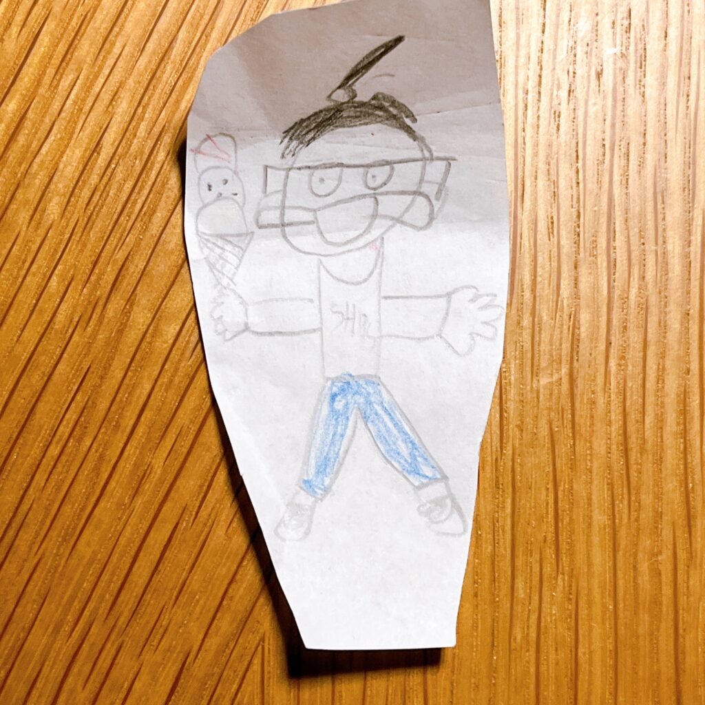 長男が書いたわたし